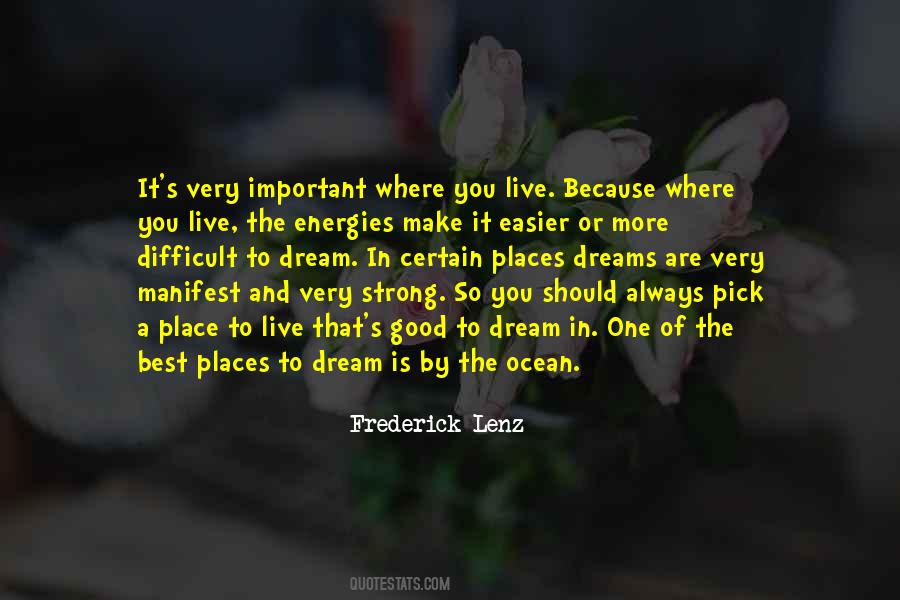 Quotes About Places To Live #321179