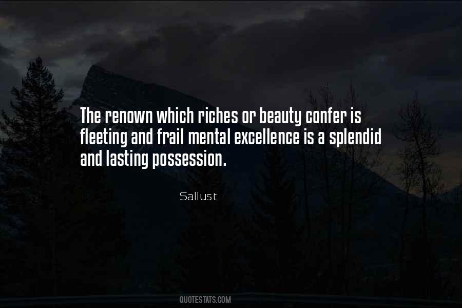 Quotes About Renown #1071699