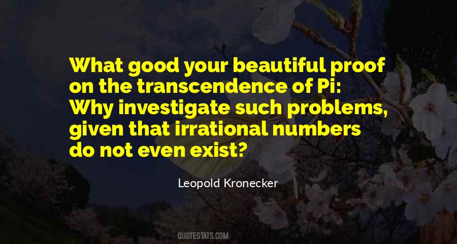Quotes About Irrational Numbers #377366
