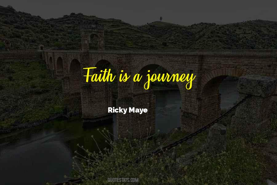 Faith Journey Quotes #732513