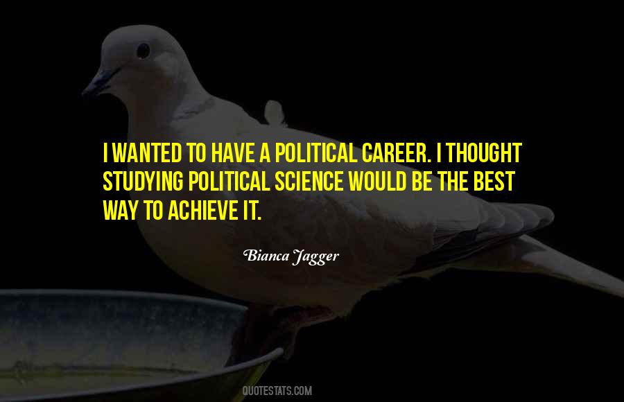 Quotes About Political Science #1552469