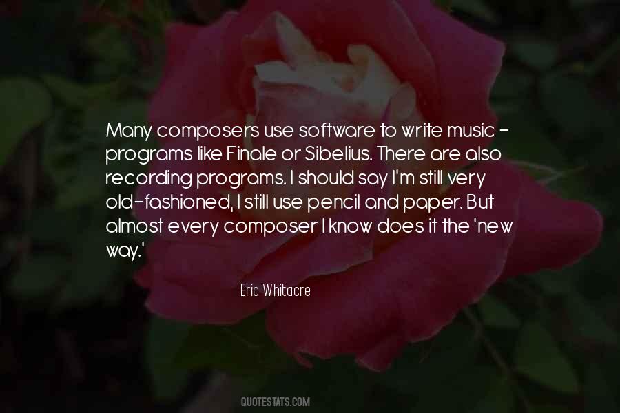 Quotes About Music Programs #1380548
