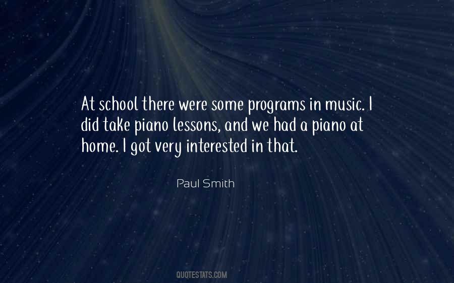 Quotes About Music Programs #932746