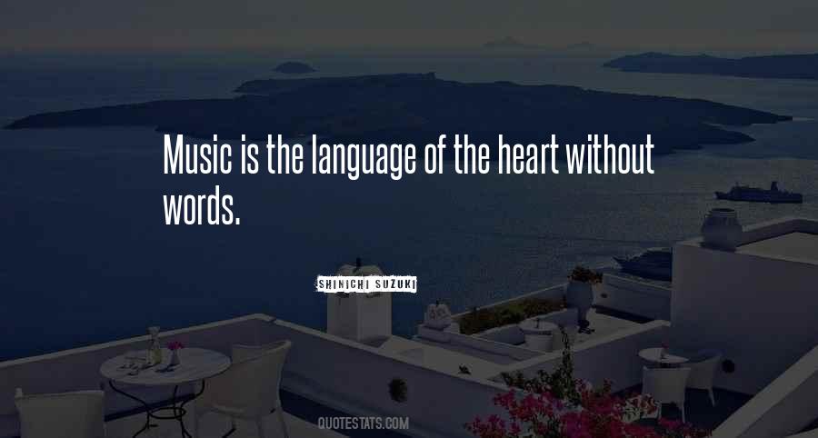 Language Of The Heart Quotes #524184