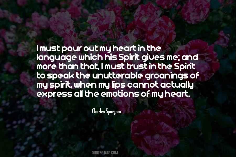 Language Of The Heart Quotes #559062