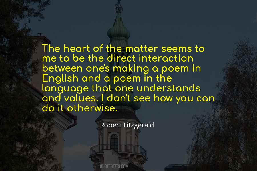 Language Of The Heart Quotes #63721