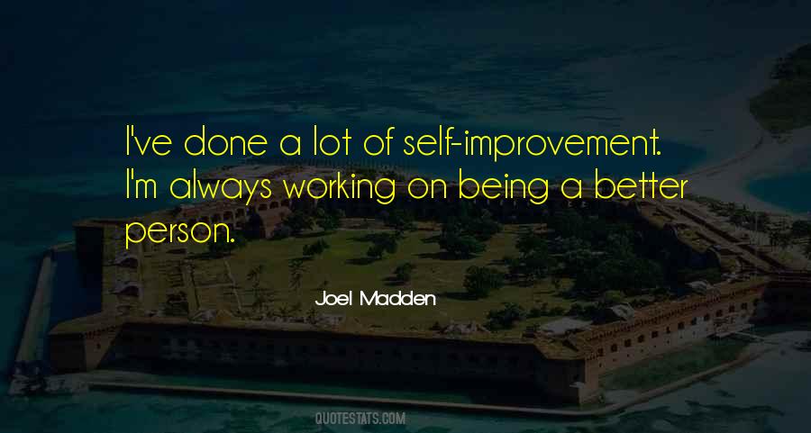 How To Be A Better Person Quotes #90785