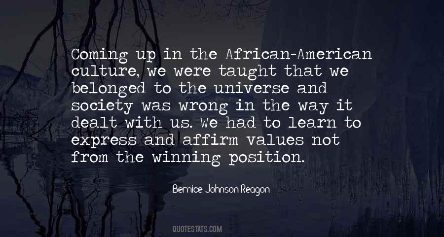 Quotes About African American Culture #165793
