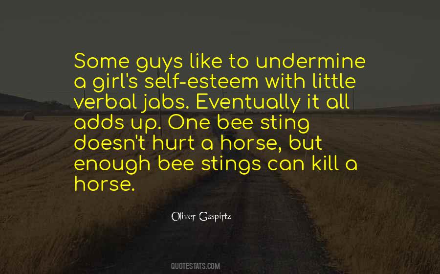 Quotes About Bee Stings #321344