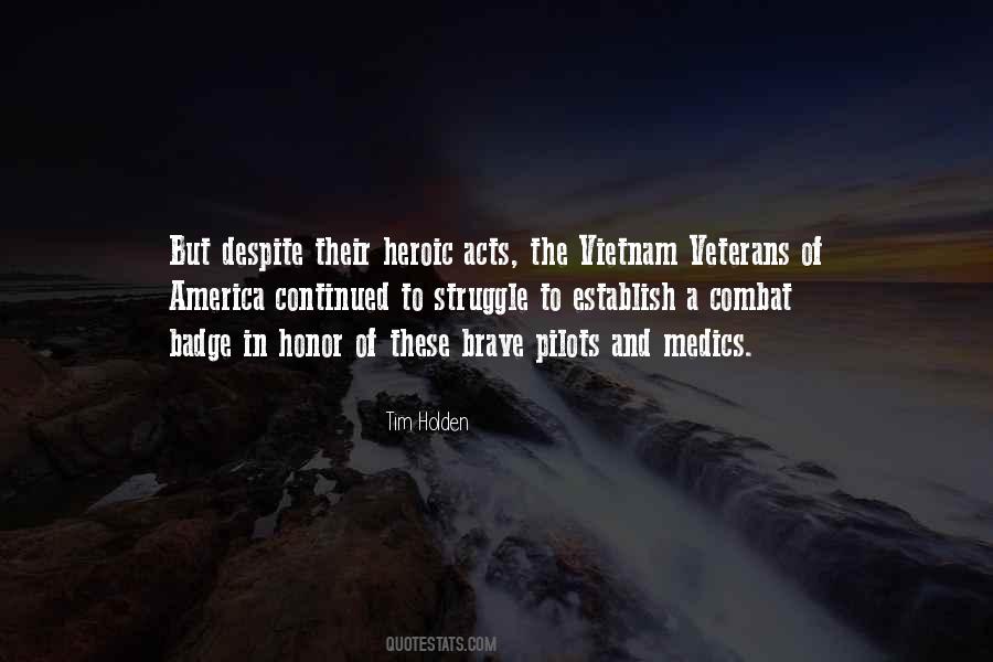 Quotes About America's Veterans #1113470