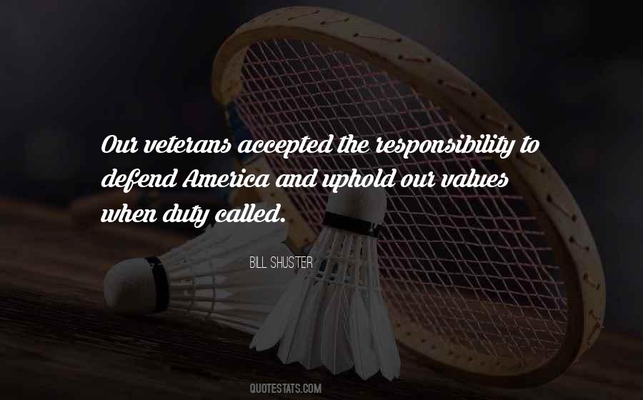 Quotes About America's Veterans #262818