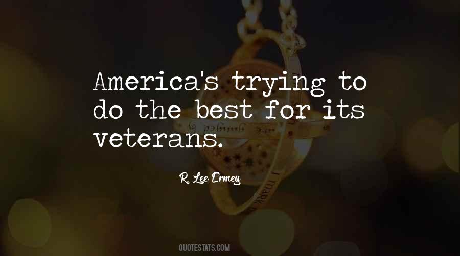 Quotes About America's Veterans #392538