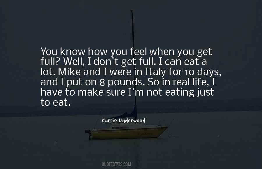 Quotes About Not Eating #1649813