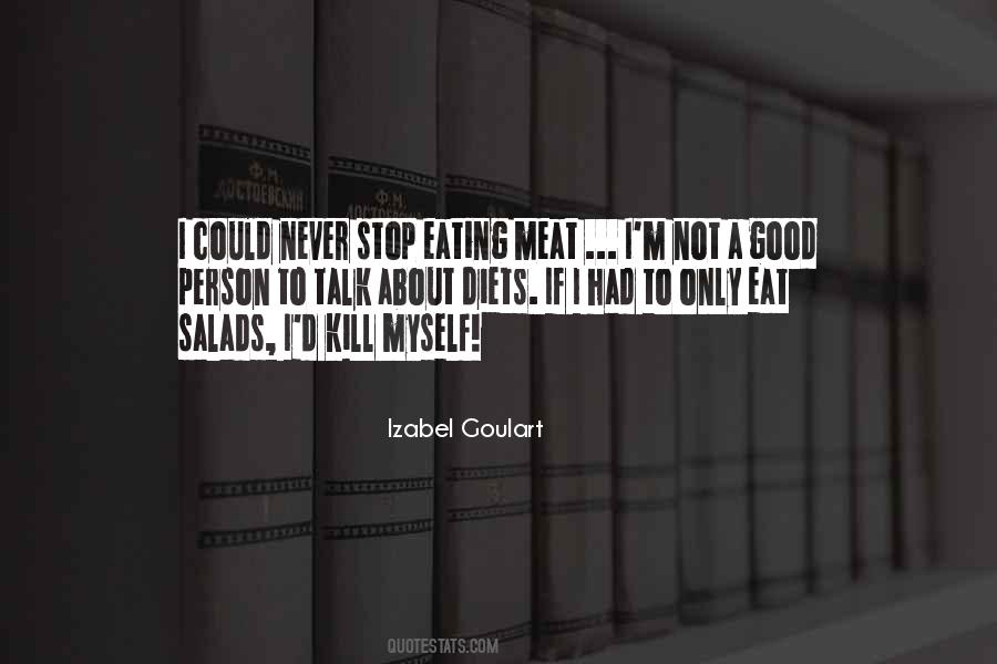 Quotes About Not Eating #18061