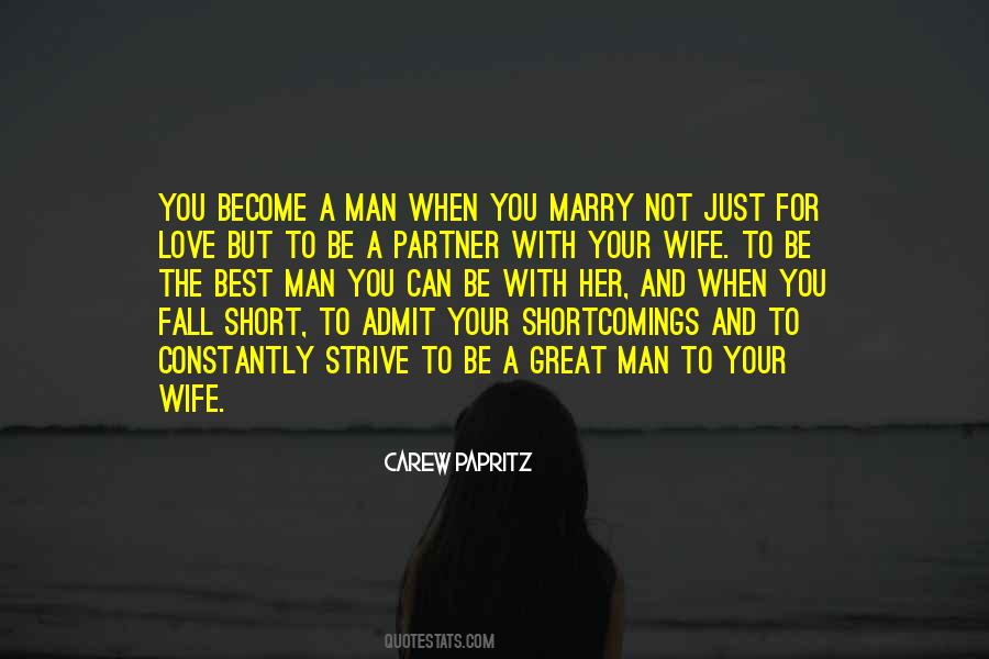 Quotes About Become A Man #1846312