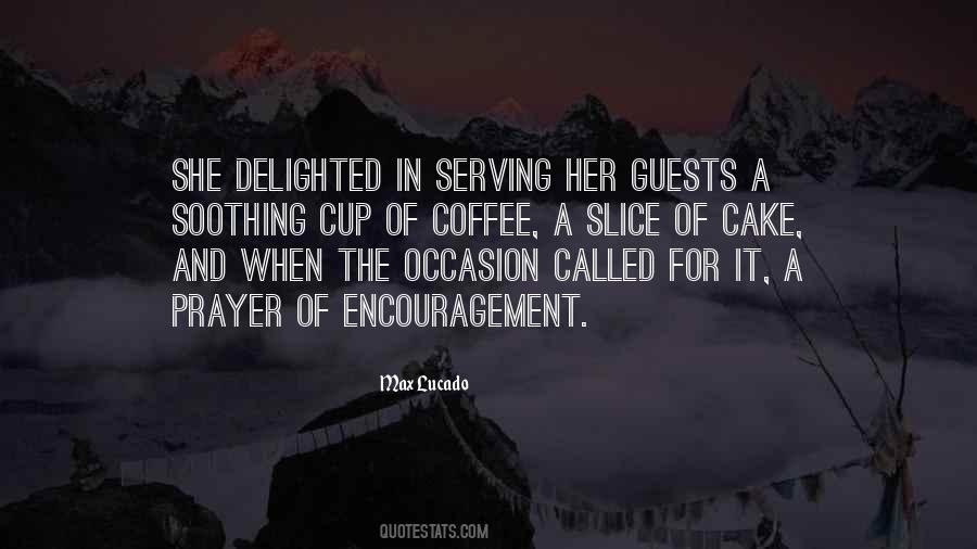 Quotes About Coffee And Cake #1626373