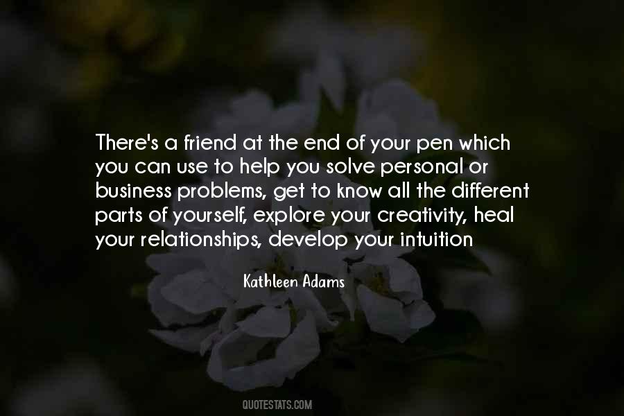 Quotes About Intuition And Relationships #368560