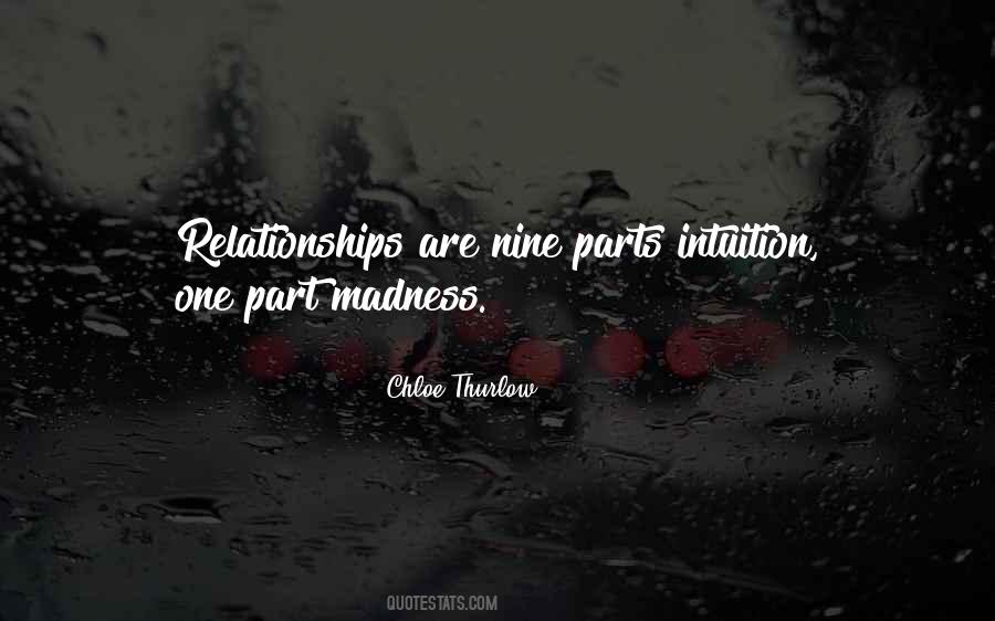 Quotes About Intuition And Relationships #850032
