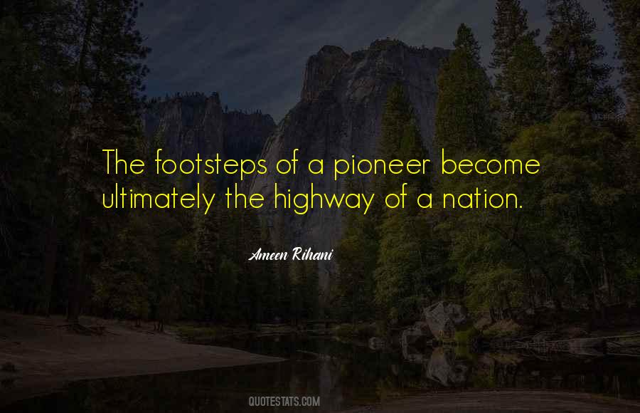 Quotes About Pioneers #739649
