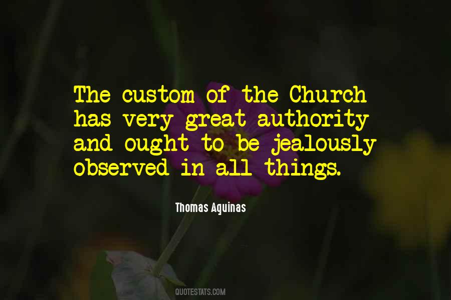 Authority In The Church Quotes #507852