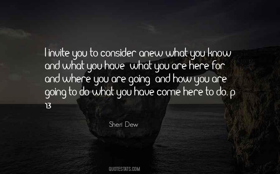 Quotes About Where You Are Going #1527722