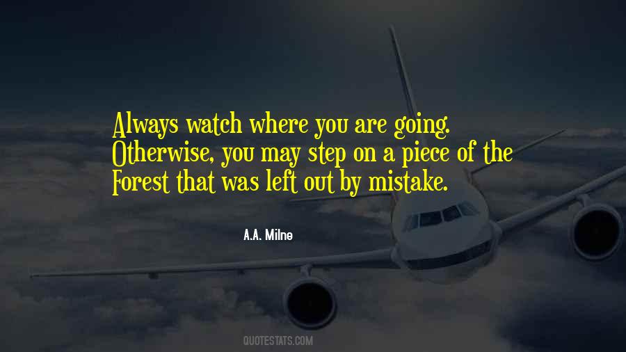 Quotes About Where You Are Going #1825475