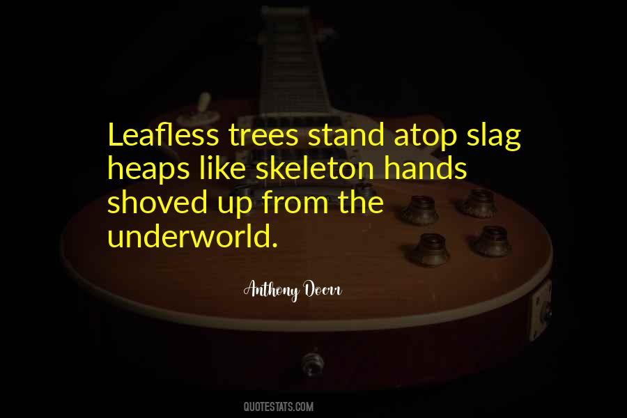 Quotes About Leafless Trees #1054181