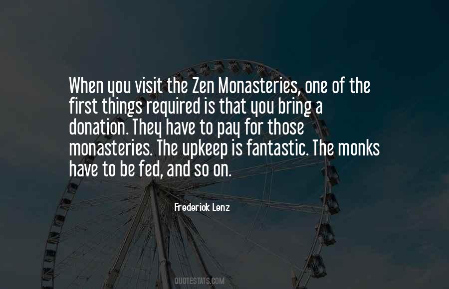 Zen Monks Quotes #161076