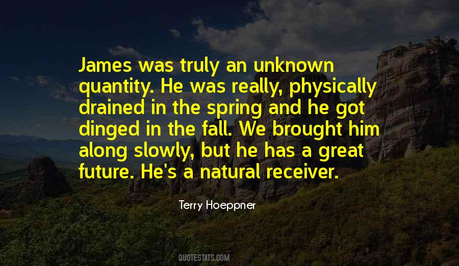 Quotes About The Future Unknown #1622136