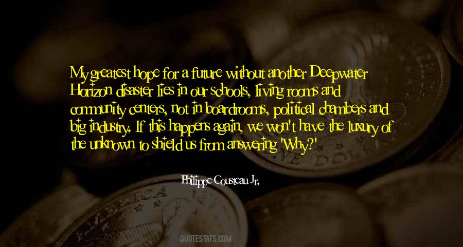 Quotes About The Future Unknown #620934