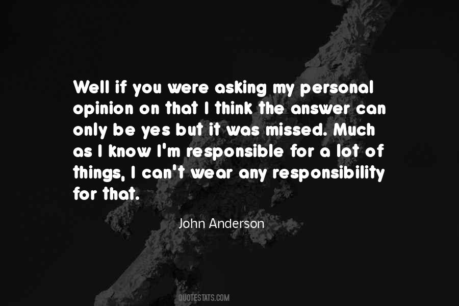 Personal Things Quotes #108622