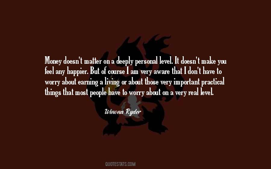Personal Things Quotes #114630