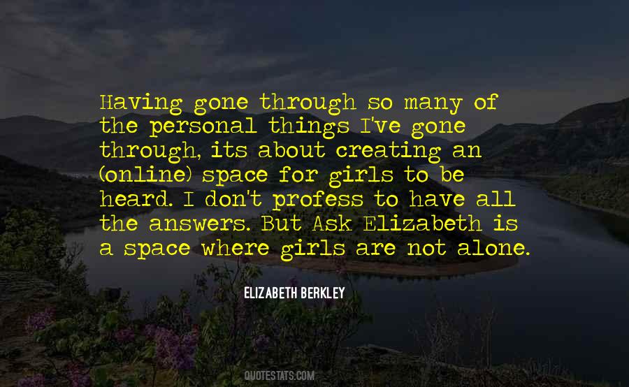 Personal Things Quotes #1340799