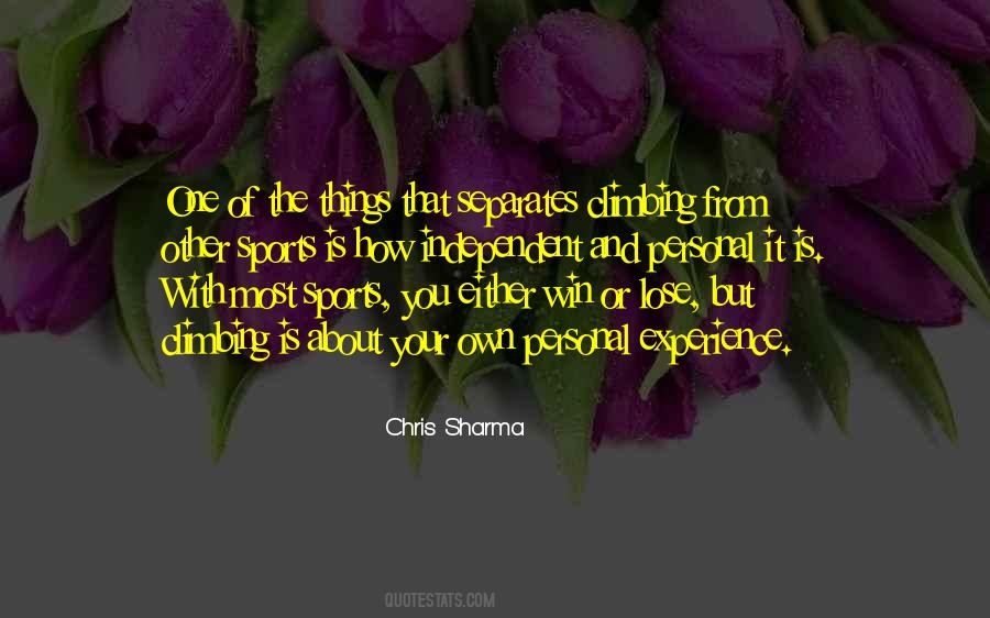 Personal Things Quotes #169531