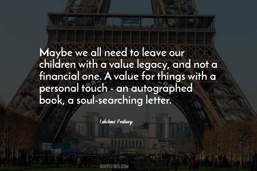 Personal Things Quotes #210670