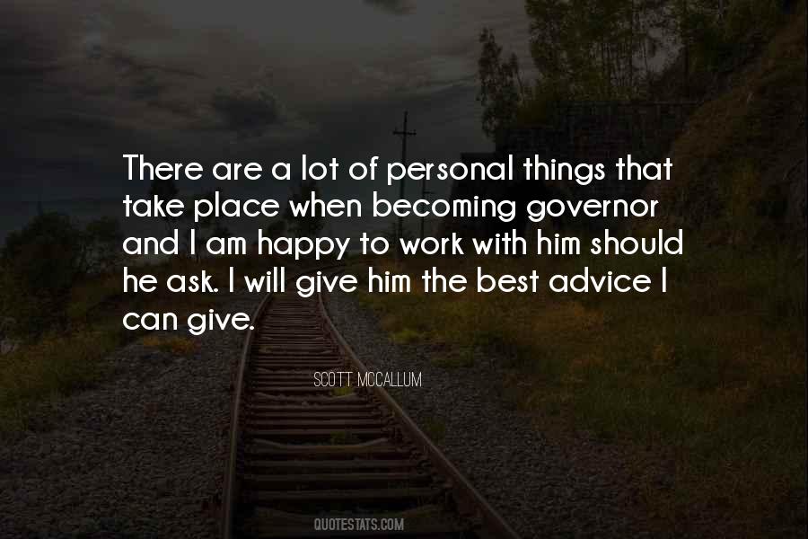 Personal Things Quotes #275026