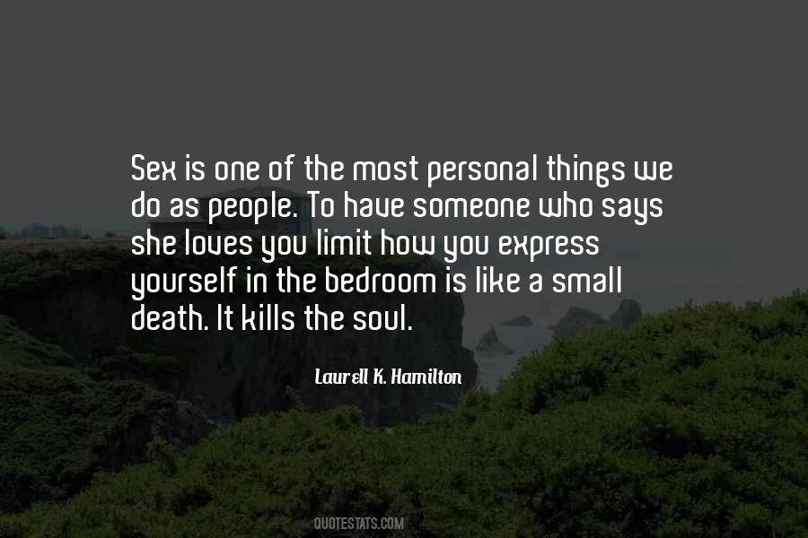 Personal Things Quotes #43982