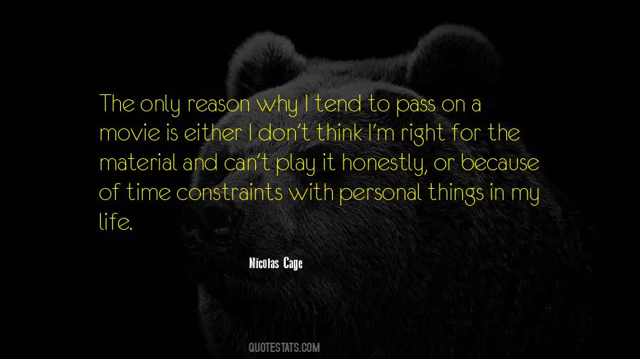 Personal Things Quotes #798927