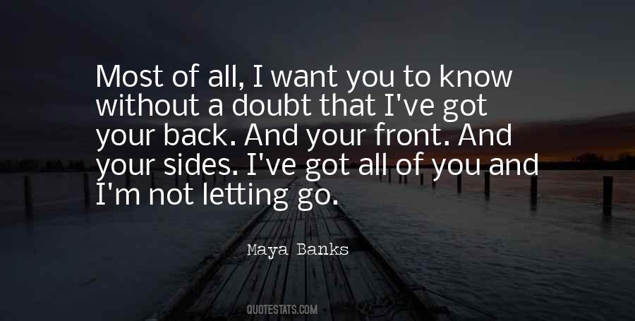 Quotes About Not Letting Go #1772235