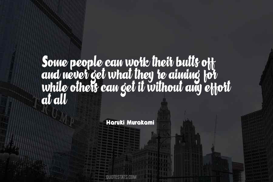 Quotes About Effort At Work #1035219