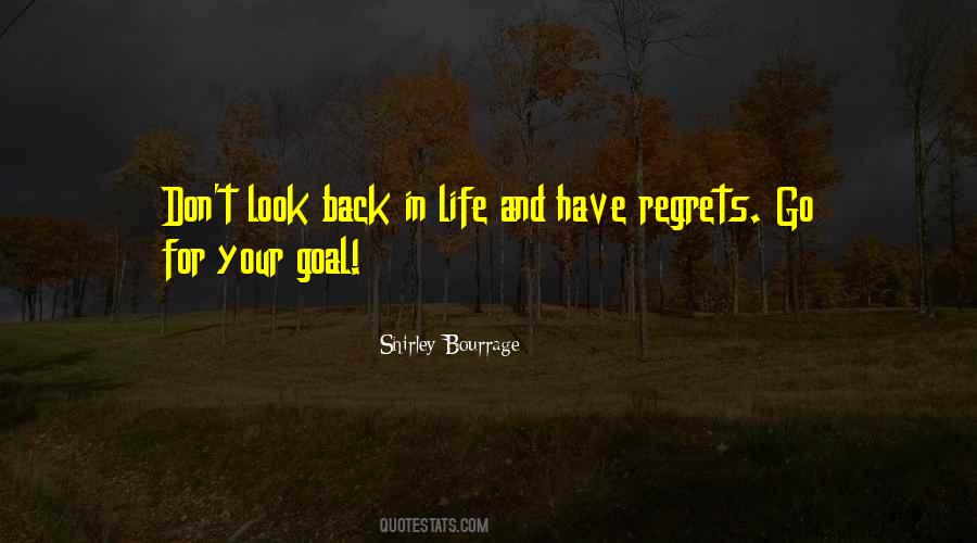 Quotes About Life Don't Look Back #45105