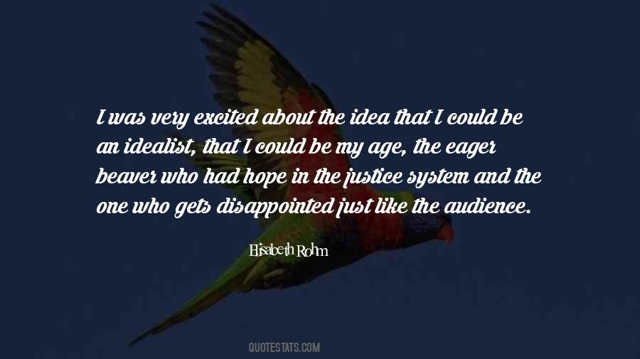 Quotes About Disappointed Hope #1217310