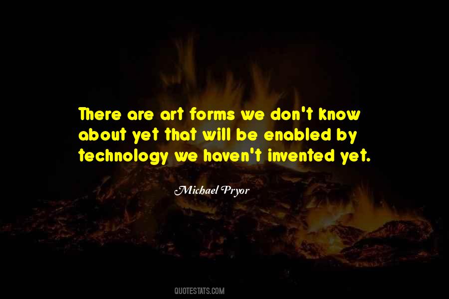 Quotes About Art Forms #984470