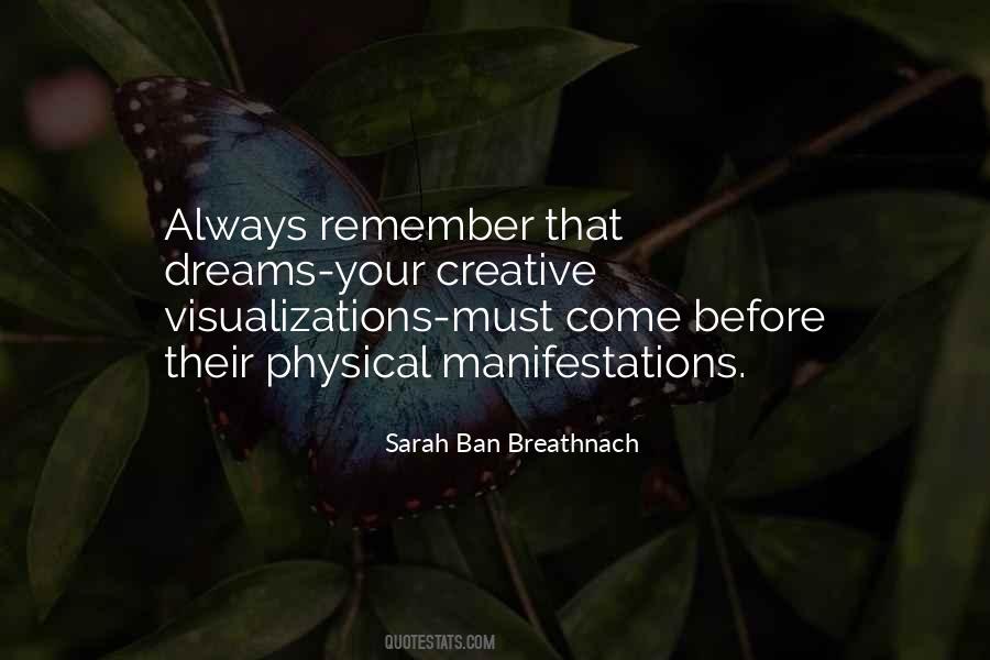 Quotes About Visualization #115043