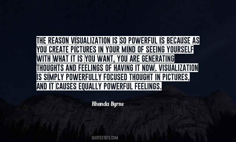 Quotes About Visualization #1491381