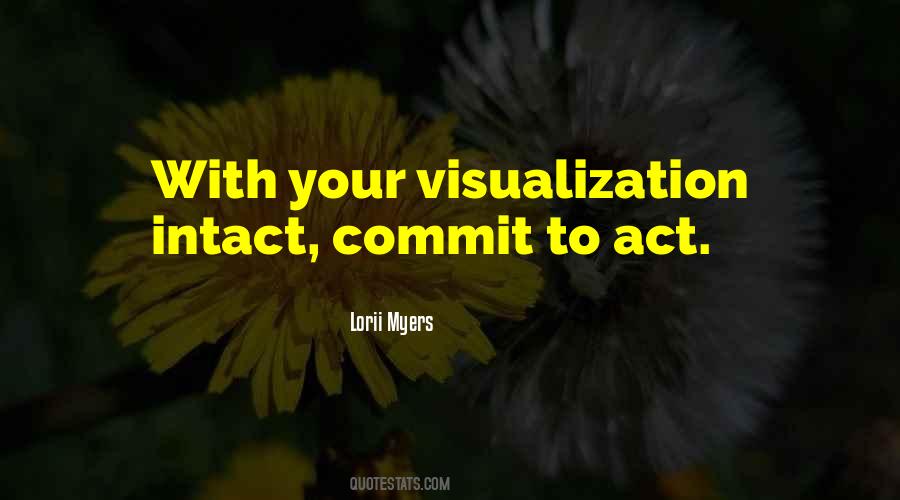 Quotes About Visualization #1529016