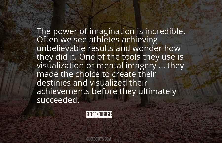 Quotes About Visualization #1866221