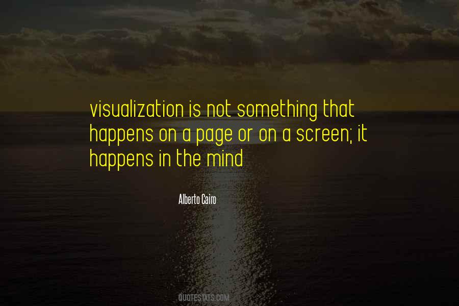 Quotes About Visualization #832816