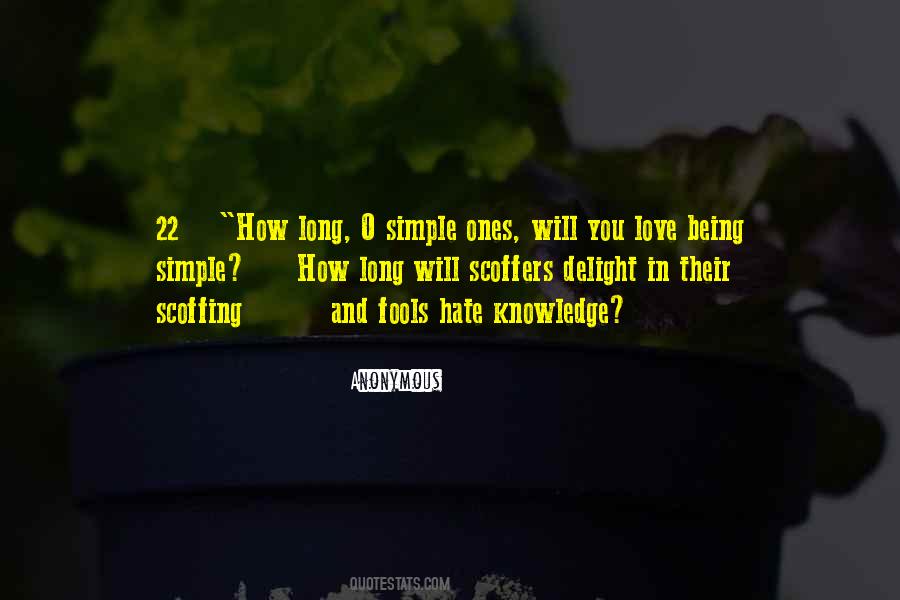 Quotes About Being Simple #1670579