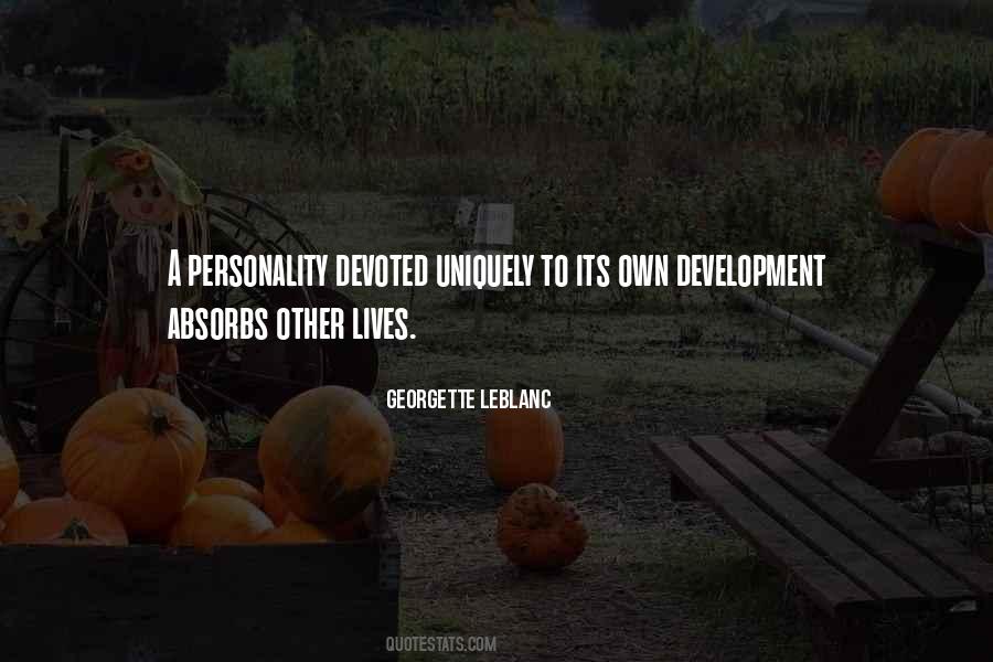 Quotes About Personality Development #699208